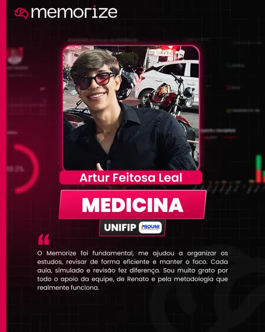 Depoimento de aluno Memorize