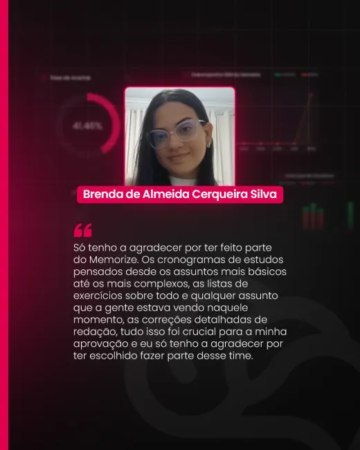Depoimento de aluno Memorize