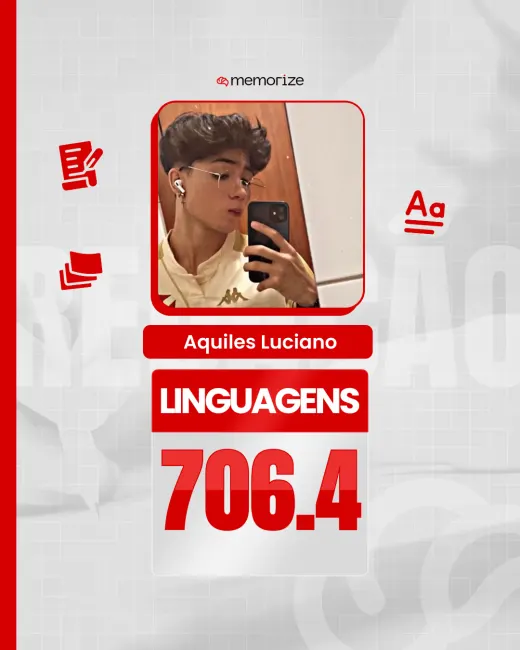 Resultado de aluno Memorize