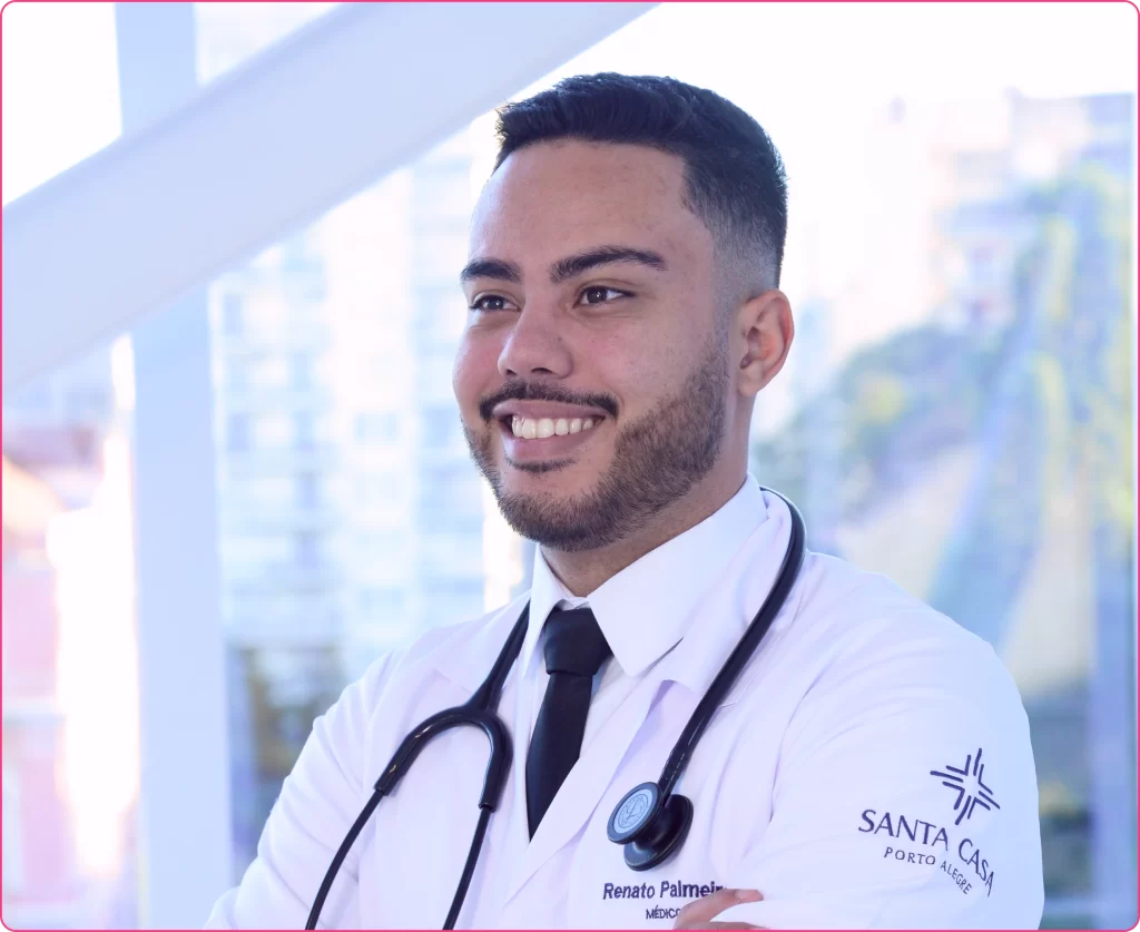Renato Palmeira, médico pela UFCSPA, criador do Memorize