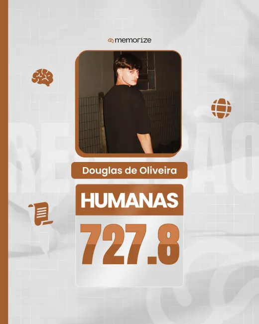 Nota de aluno aprovado no ENEM 2025
