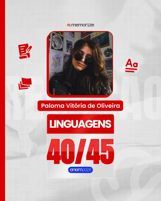 Nota de aluno aprovado no ENEM 2025