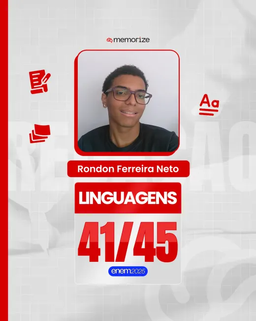 Nota de aluno aprovado no ENEM 2025