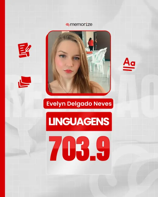 Nota de aluno aprovado no ENEM 2025