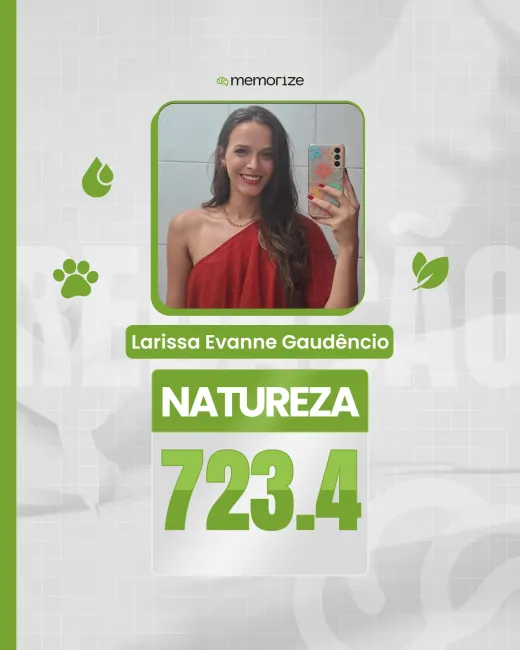 Nota de aluno aprovado no ENEM 2025